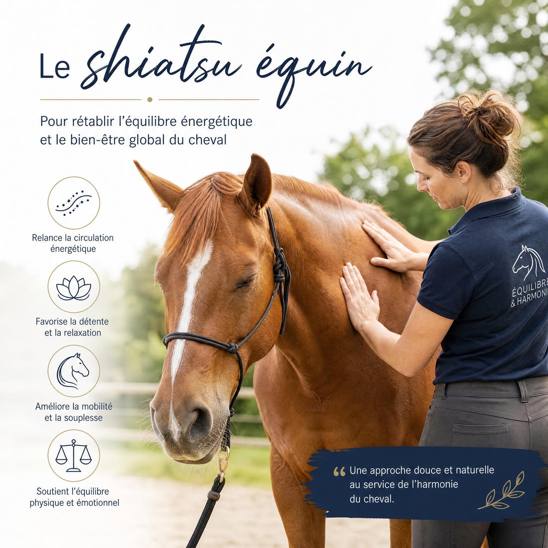 Soins Naturels pour Animaux : Shiatsu, Massage et Bien-être Holistique pour Chevaux et Chiens