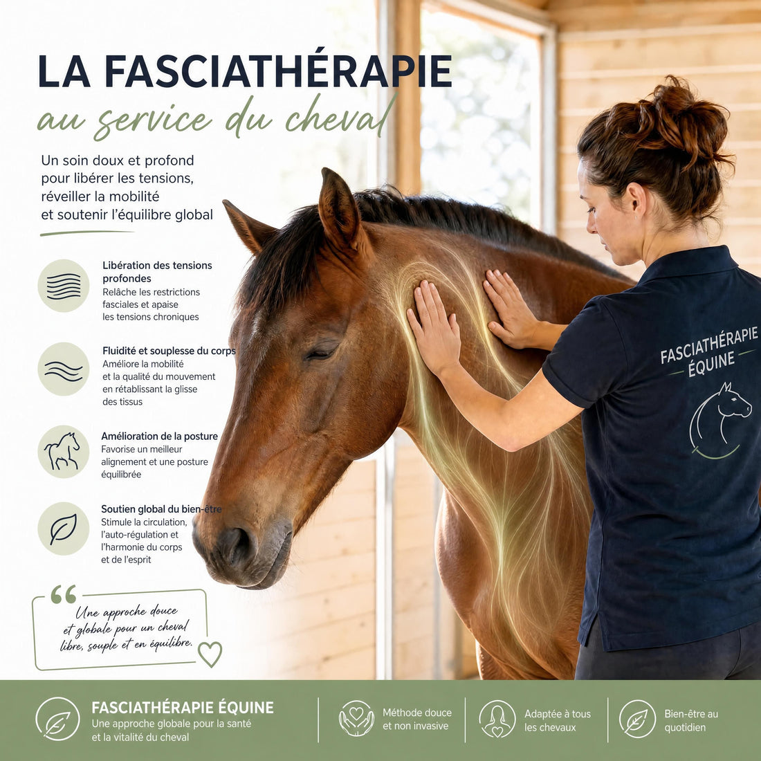 La Fasciathérapie au service du cheval