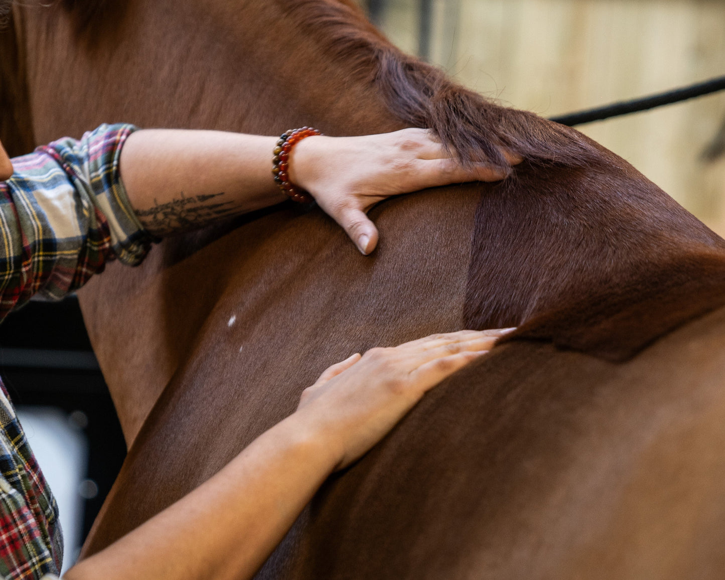 Massage de récupération aux huiles